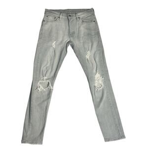 512 Slim‎ Taper Levi's Flex Men's Jeans - Grey W 29” L 32”